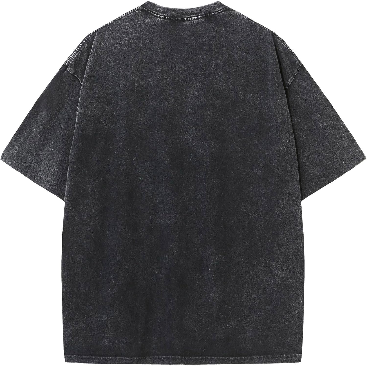 Mens Graphic Tees Vintage Oversized T-Shirts Casual Acid Wash Cotton Streetwear (S-2XL)